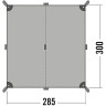 Тент TATONKA TARP 2 SIMPLE light olive 2490.333